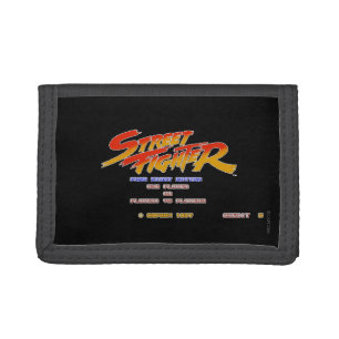 Push Start Tri-fold Wallet
