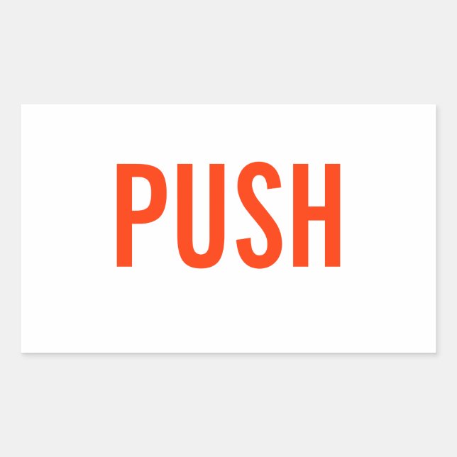 Push Sticker (Front)
