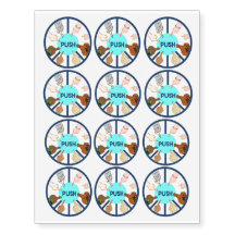 PUSH Temporary Tattoos