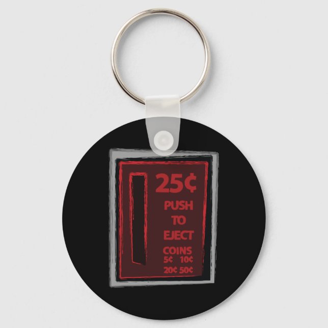 Push To Eject Keychain (Front)