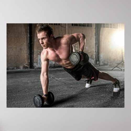 Push Up Stud Poster