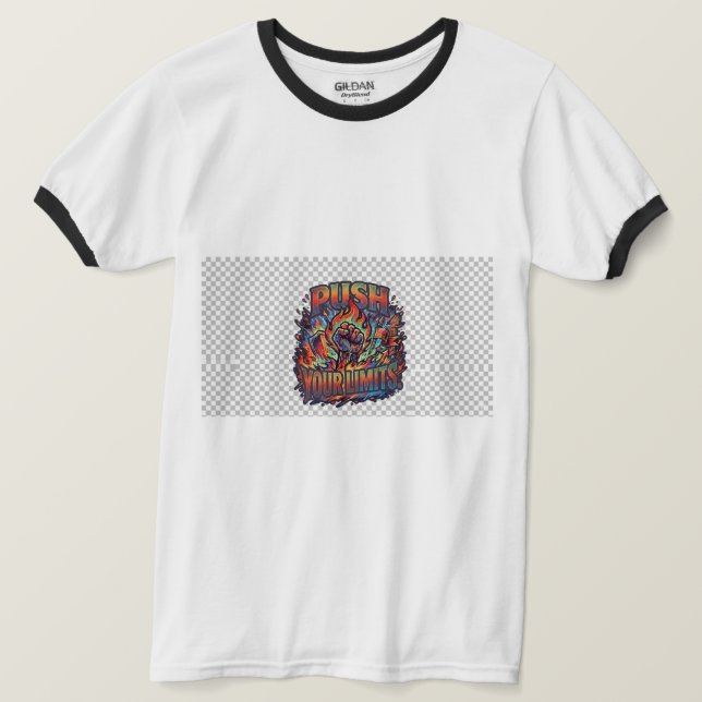Push Your Limits.T-Shirt T-Shirt (Design Front)