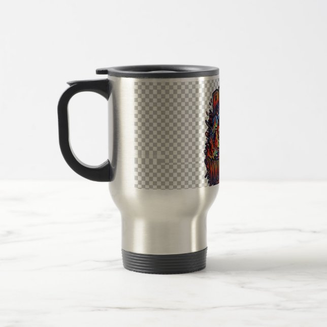 Push Your Limits.T-Shirt Travel Mug (Left)