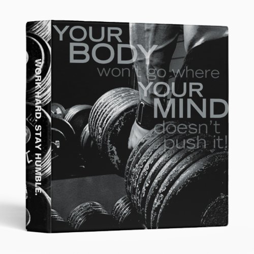 Push Your Mind and Body _ Workout Motivational Binder