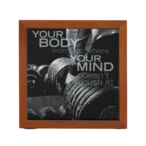 Push Your Mind and Body _ Workout Motivational Pencil Holder