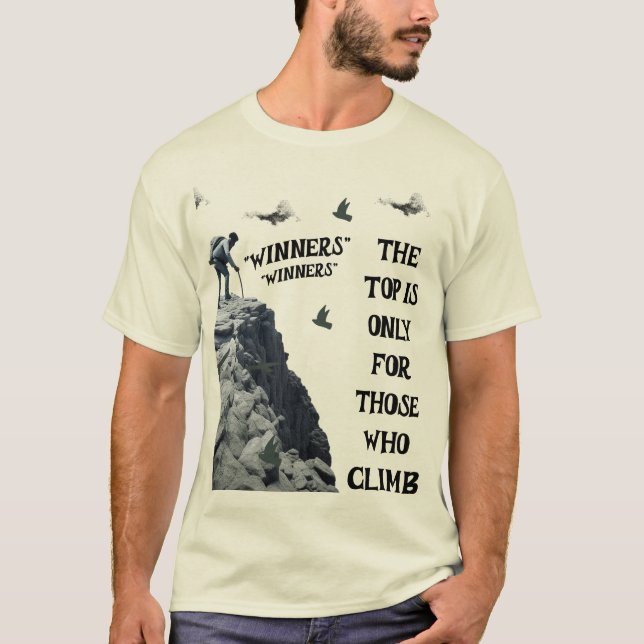 push yourself to go further T-Shirt (Front)