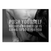 Push Yourself - Workout Motivational (Front Horizontal)