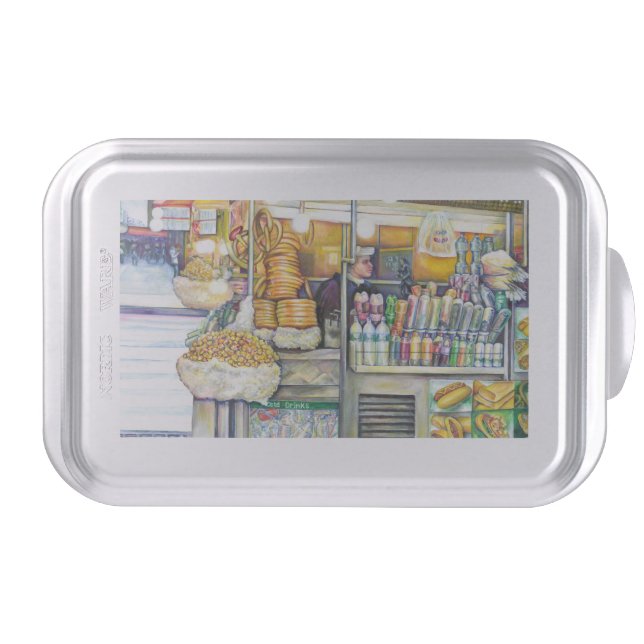 Pushcart Paradise Cake Pan (Front)