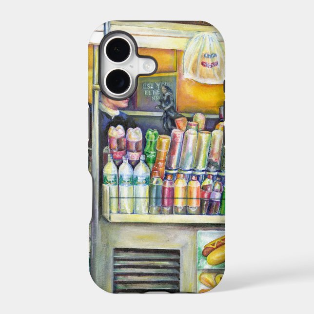 Pushcart Paradise Iphone Case (Back)