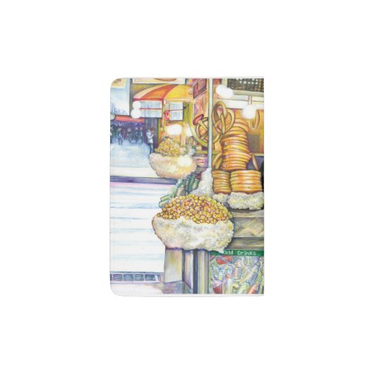 Pushcart Paradise Passport Holder (Back)