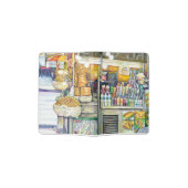 Pushcart Paradise Passport Holder (Opened)