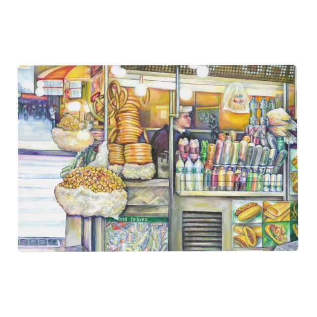 Pushcart Paradise Placemat (Front)