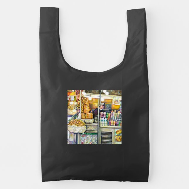 Pushcart Paradise Reusable Bag (Front)