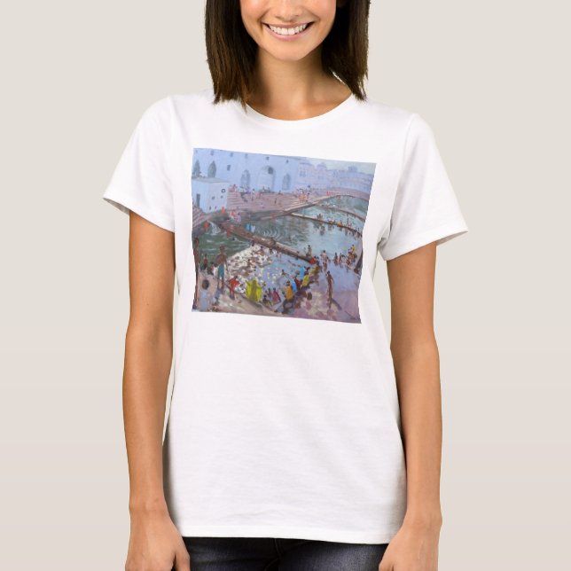 Pushkar ghats Rajasthan T-Shirt (Front)