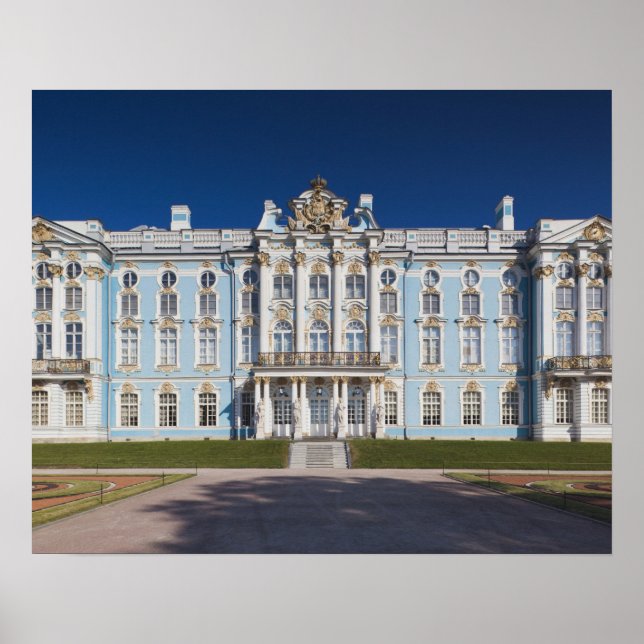 Pushkin-Tsarskoye Selo, Catherine Palace Poster (Front)