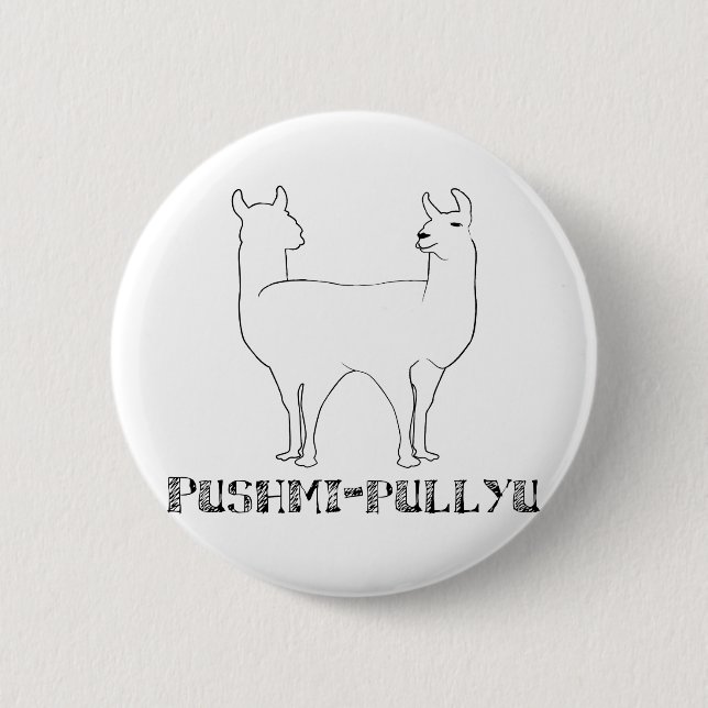 Pushmi-pullyu Button (Front)