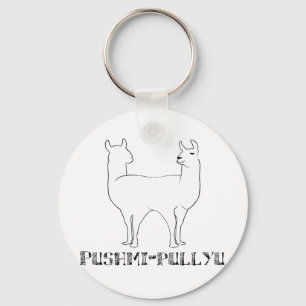Pushmi-pullyu Keychain