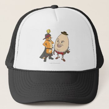 Puss & Humpty Trucker Hat by pussinboots at Zazzle