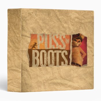 Puss In Boots Binder by pussinboots at Zazzle