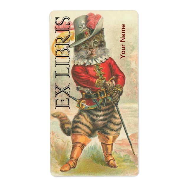 Puss in Boots - Book Plate ID (Front)