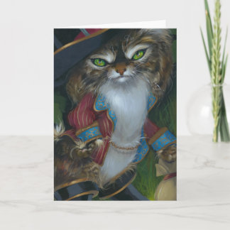 "Puss in Boots" Greeting Card