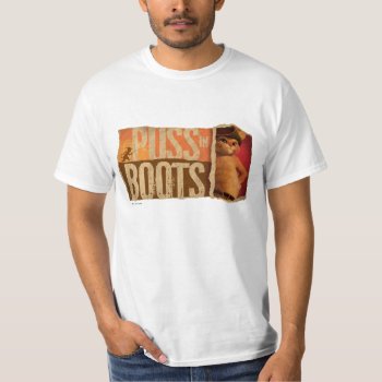 Puss In Boots T-shirt by pussinboots at Zazzle
