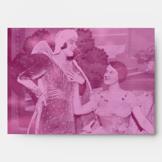 Puss in Pink Boots Envelope