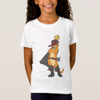 Puss With Arms Crossed T-shirt by pussinboots at Zazzle