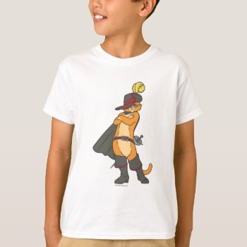 Puss With Arms Crossed T-shirt by pussinboots at Zazzle