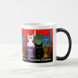 PUSSIES GALORE COLOR MORPH MUG