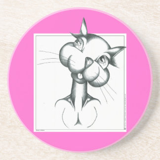 Pussy Sandstone Coaster