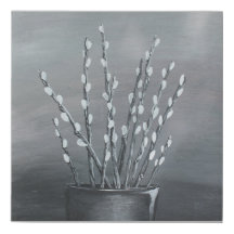 Pussy willow painting