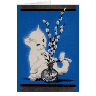 pussycat and pussywillow cards