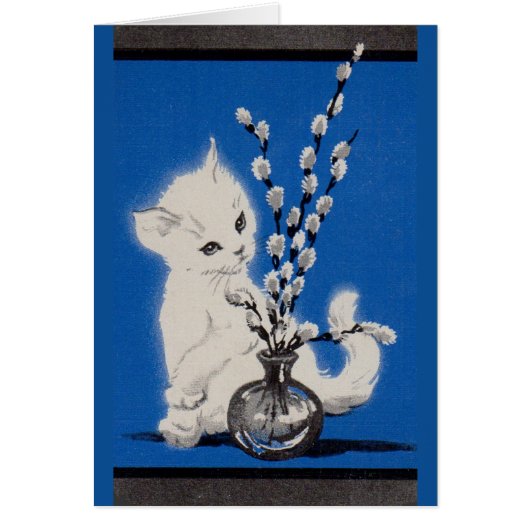 pussycat and pussywillow cards (Front)
