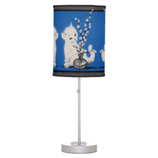 pussycat and pussywillow table lamp