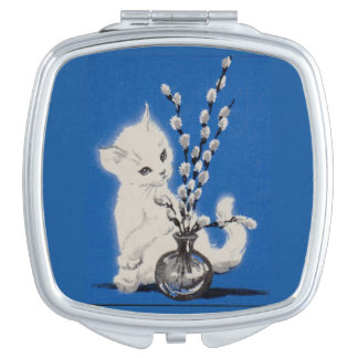 pussycat and pussywillow vanity mirror