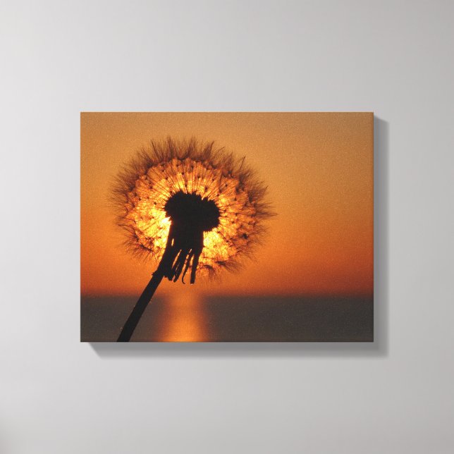 Pusteblume / Dandelion Canvas Print (Front)