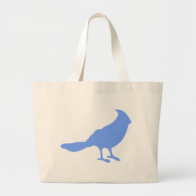 Put A Bird On It Large Tote Bag (Front)