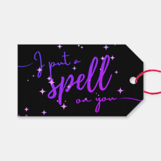 “Put a Spell on You” Halloween Gift Tag