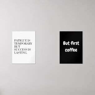 put first coffee wall art sets