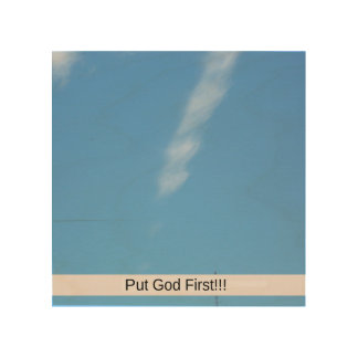 Put God First Wood Wall Art