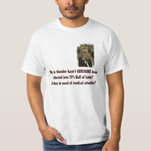 Put GUNSMOKE in the TV Hall of Fame T-Shirt