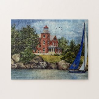 Put-in-Bay Lighthouse Jigsaw Puzzle