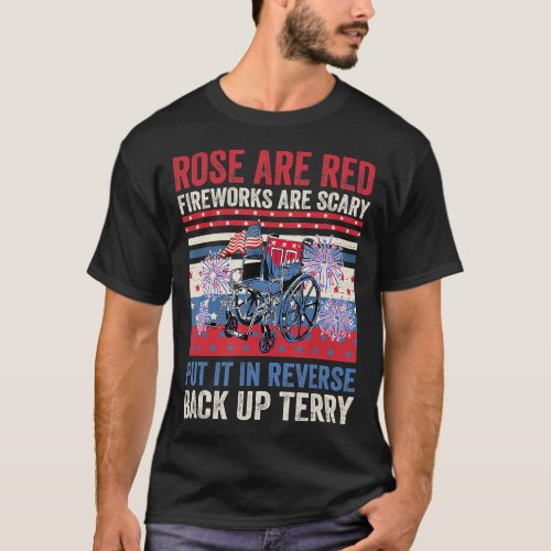 Put It In Reverse Back Up Terry Funny 4th of July  T_Shirt