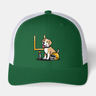 Put me in coach football dog hat