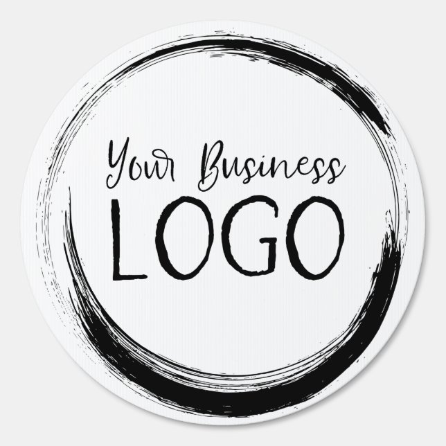 Put My Business Logo on White Promo Sign (Front)