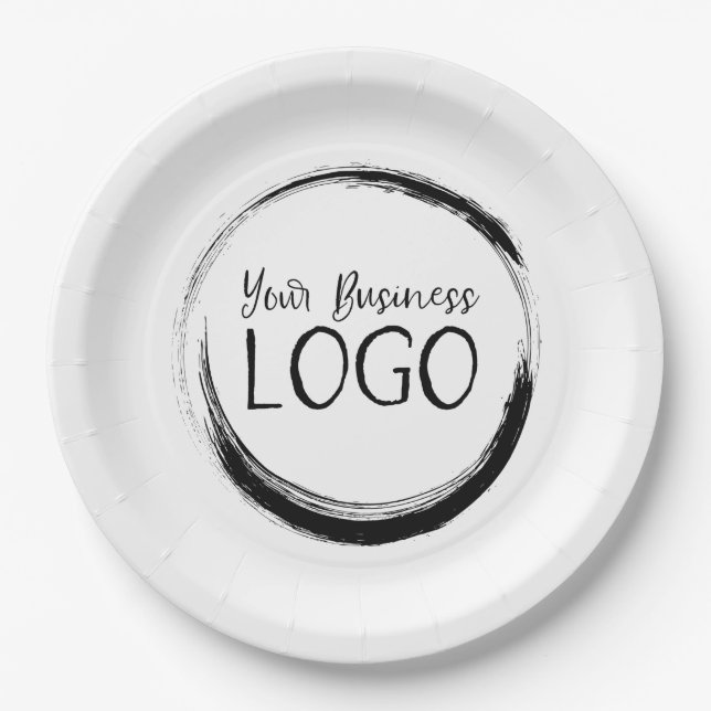 Put My Logo On a Paper Plates (Front)