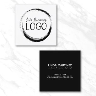 Put My Logo On a Square Business Card