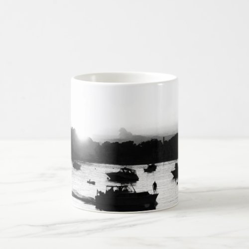 Put_n_Bay Lake Erie Island Black n White Coffee Mug