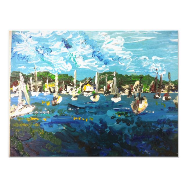 Put-n-Bay Painting #1 Photo Print (Front)